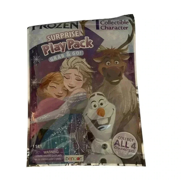 Disney Frozen Surprise Play Pack Grab & Go Collectible Character - Picture 1 of 2